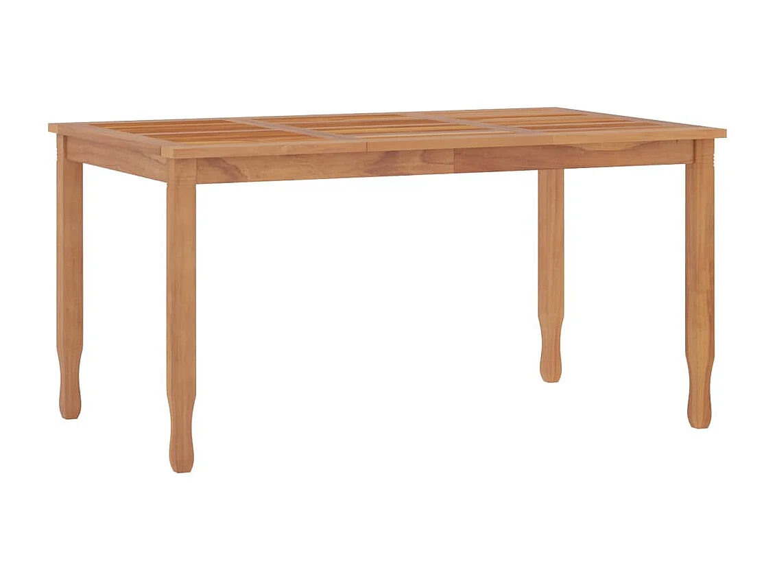 Ensemble à manger de jardin 7 pcs Bois de teck solide