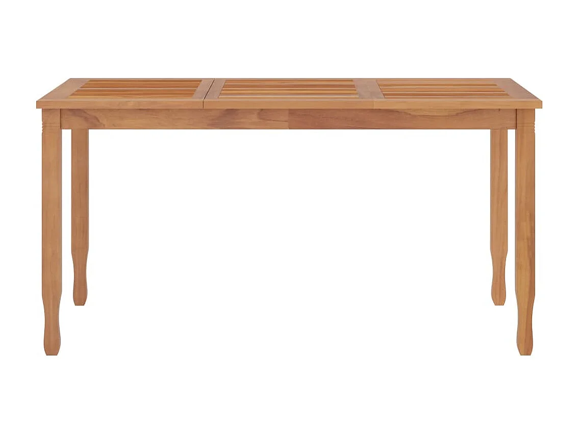 Ensemble à manger de jardin 7 pcs Bois de teck solide