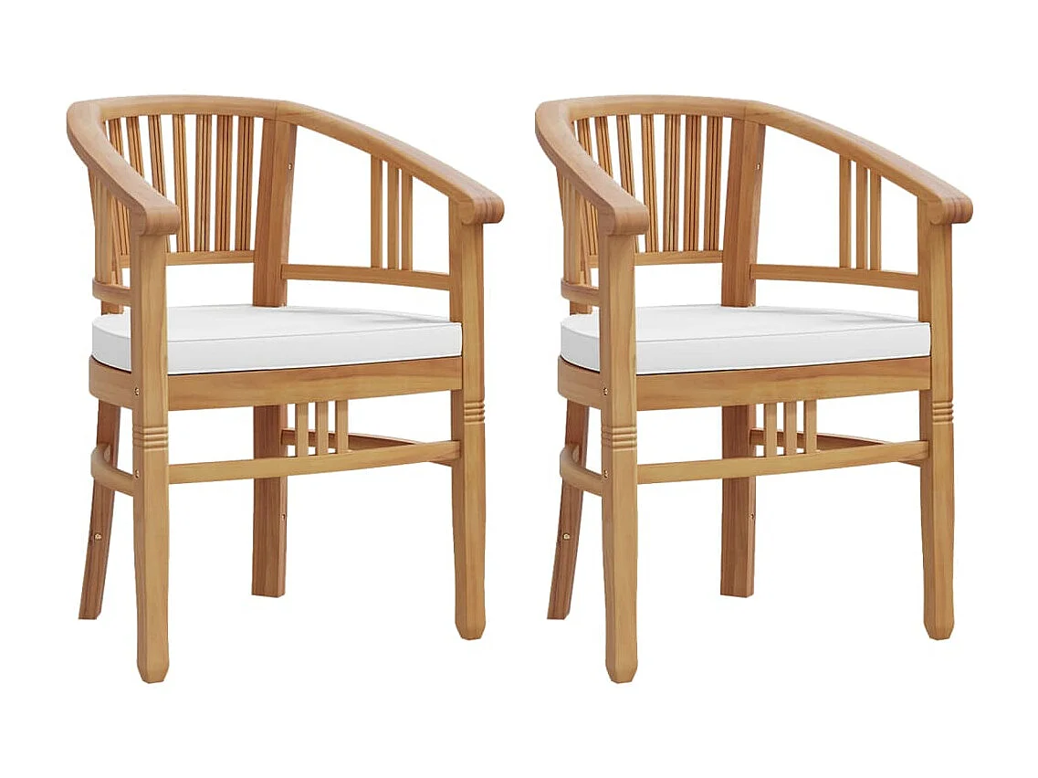 Ensemble à manger de jardin 3 pcs Bois de teck massif