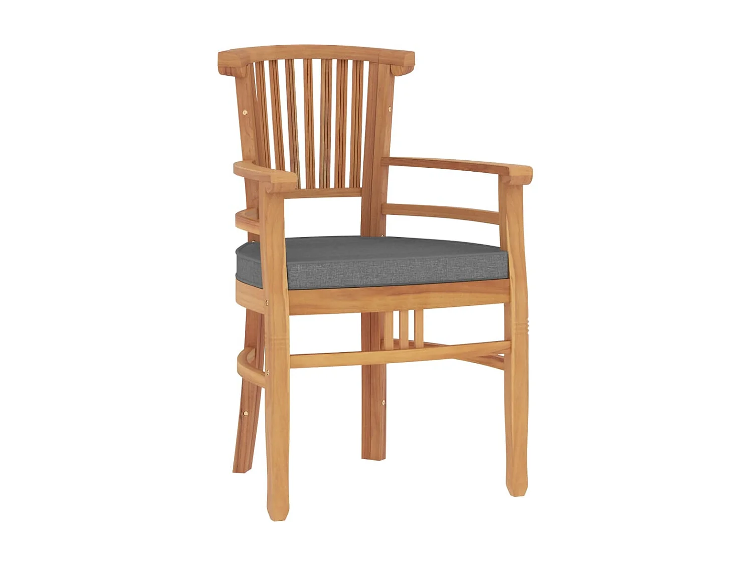 Ensemble à manger de jardin 5 pcs Bois de teck massif