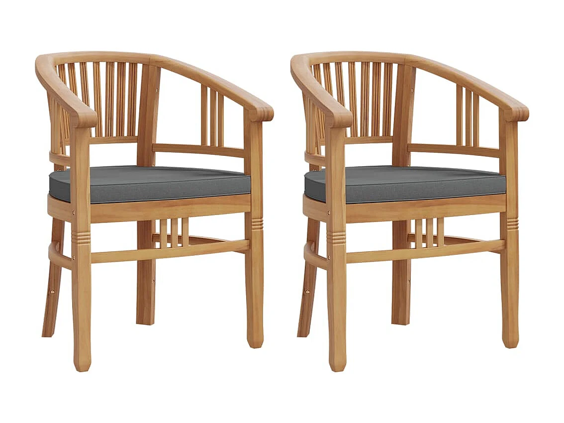 Ensemble à manger de jardin 3 pcs Bois de teck massif