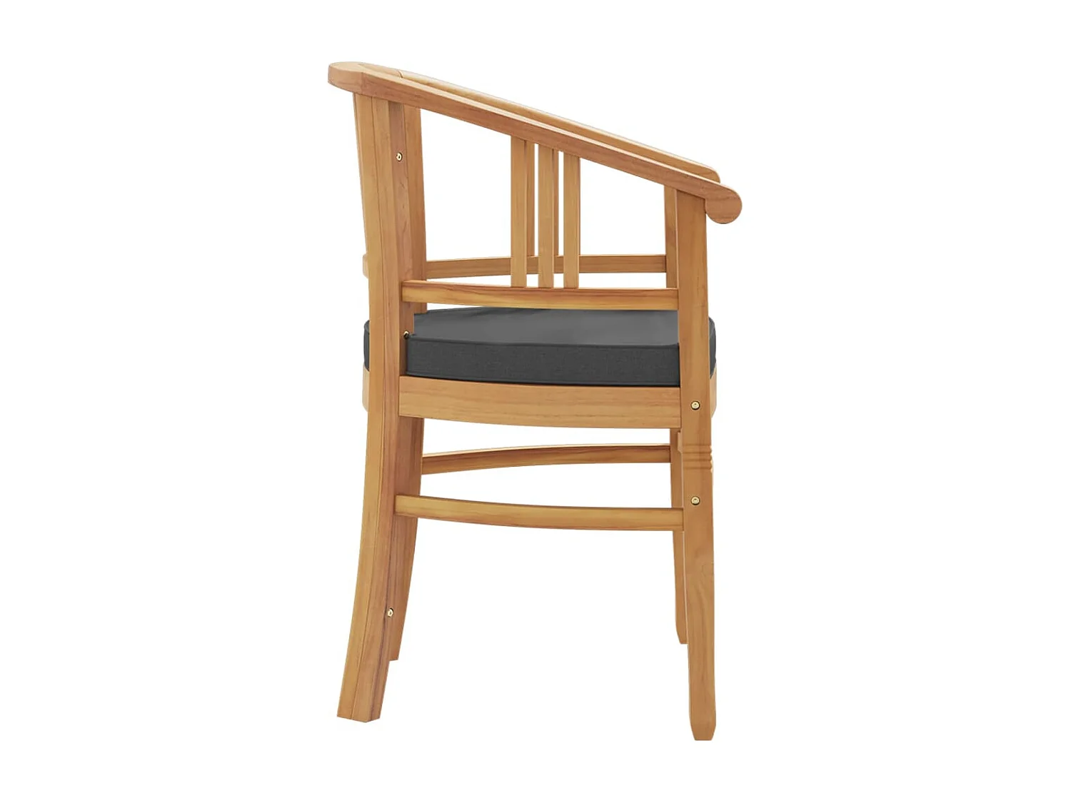 Ensemble à manger de jardin 3 pcs Bois de teck massif