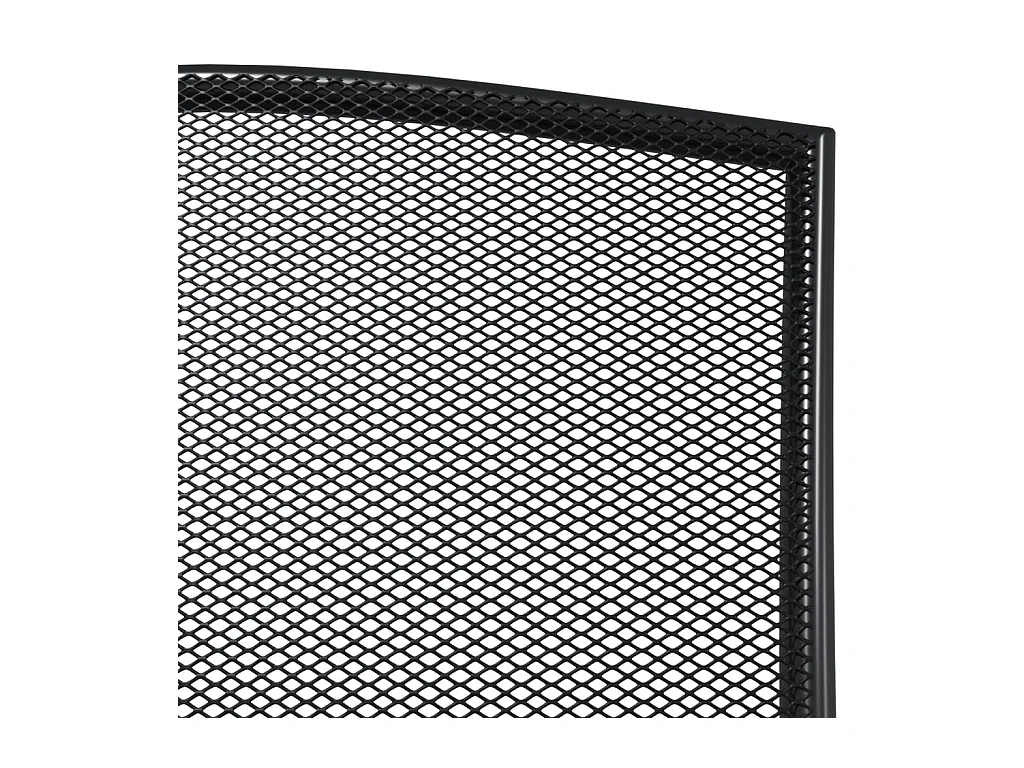 Ensemble à manger de jardin 5 pcs anthracite acier