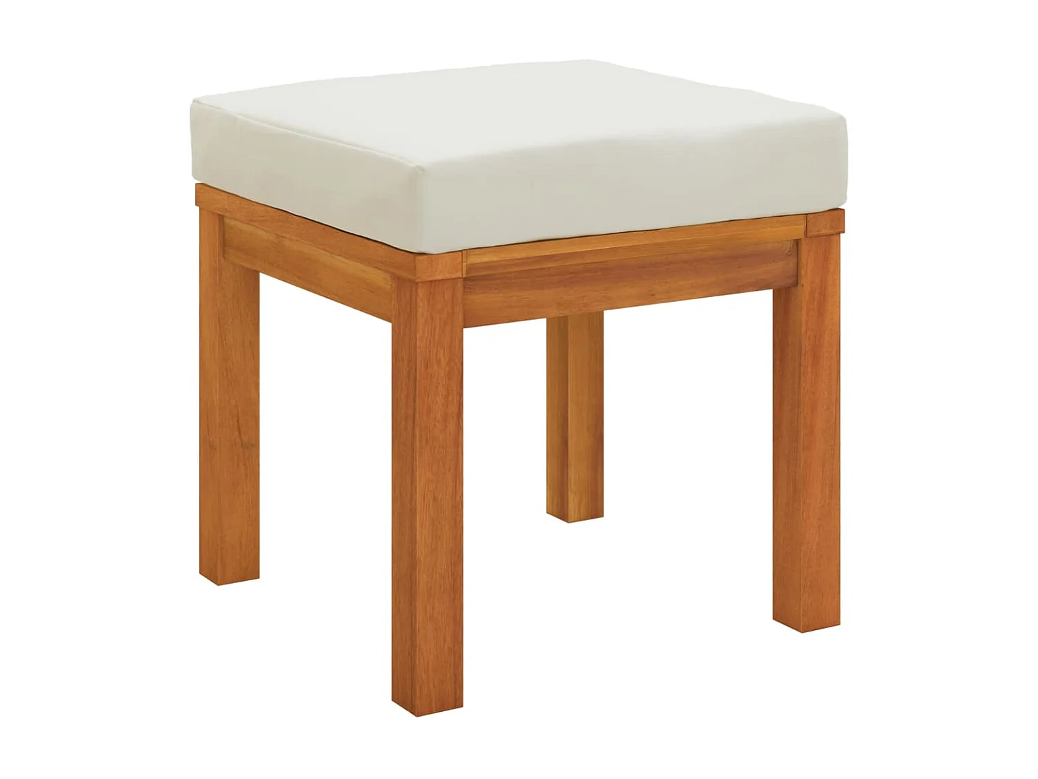 Ensemble de salle à manger de jardin coussins 9 pcs Bois acacia