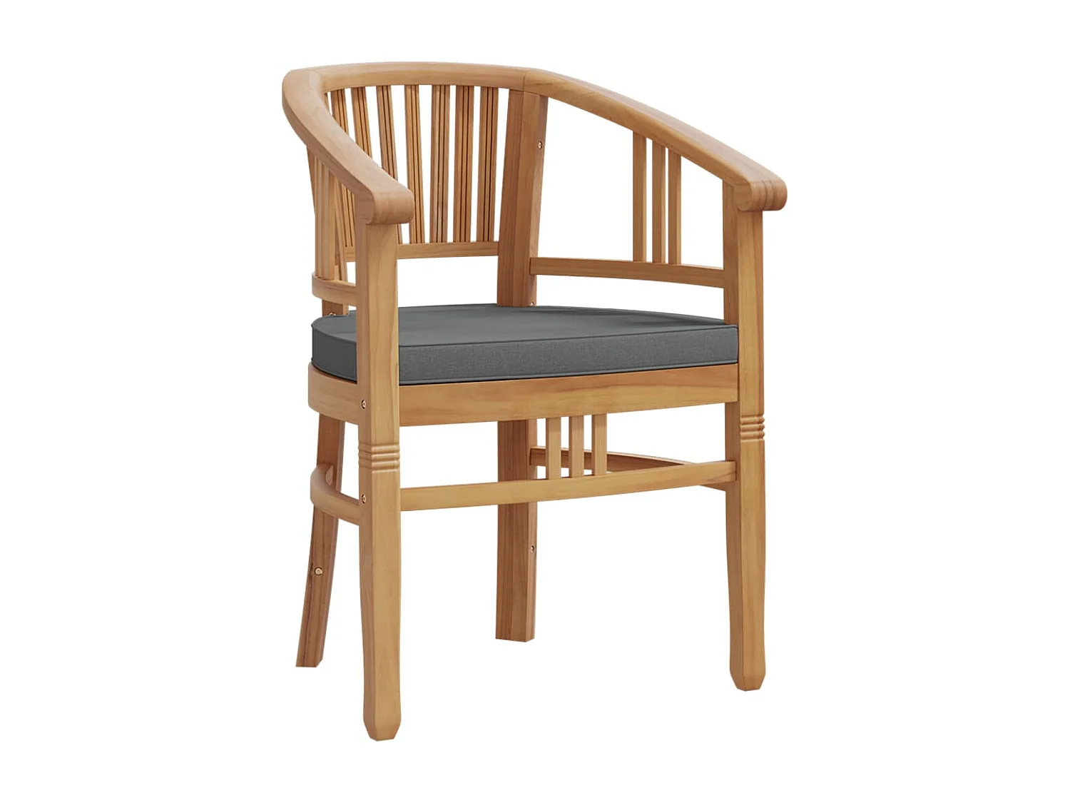 Ensemble à manger de jardin 5 pcs Bois de teck massif