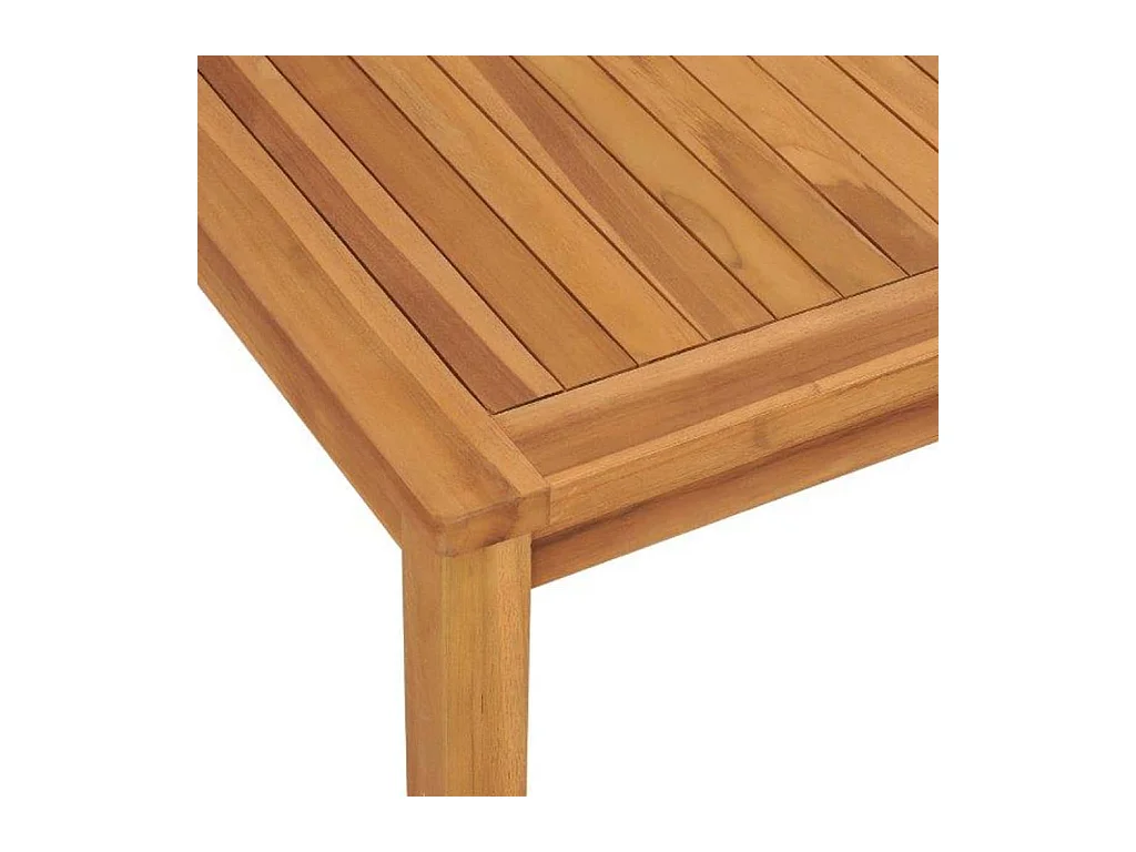 Ensemble à manger de jardin 5pcs Bois de teck massif