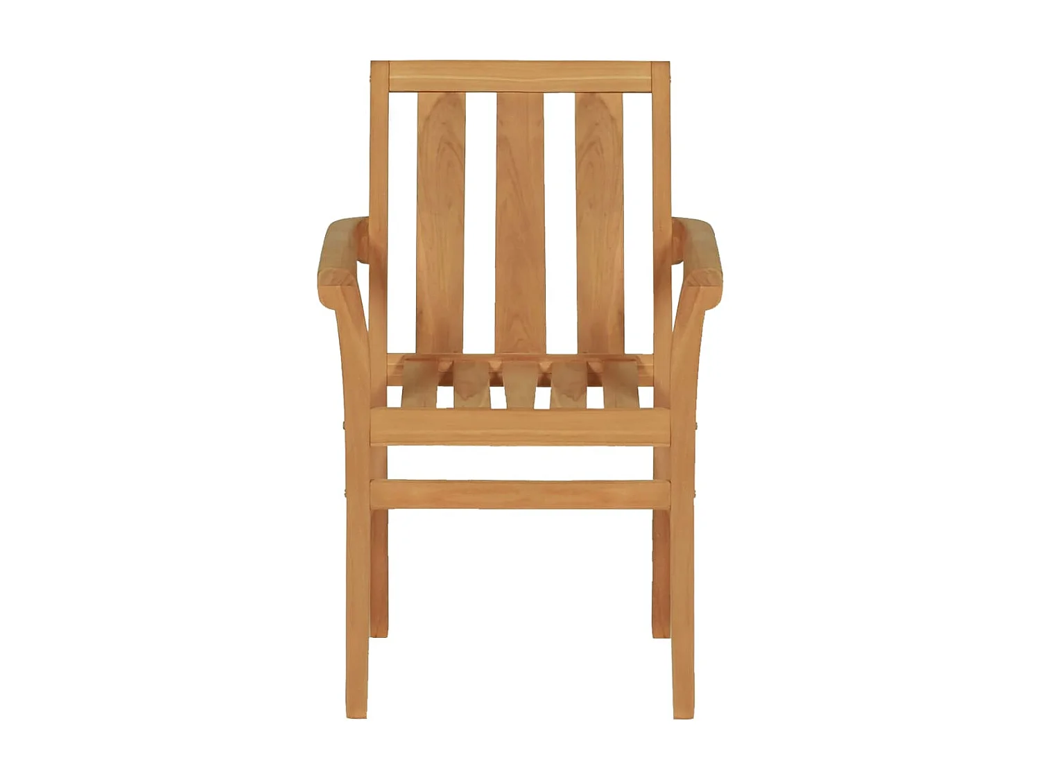 Salon de jardin 7 pcs Bois de teck massif 4