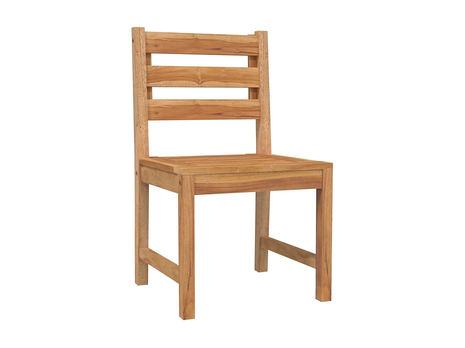 Ensemble à manger de jardin 5pcs Bois de teck massif