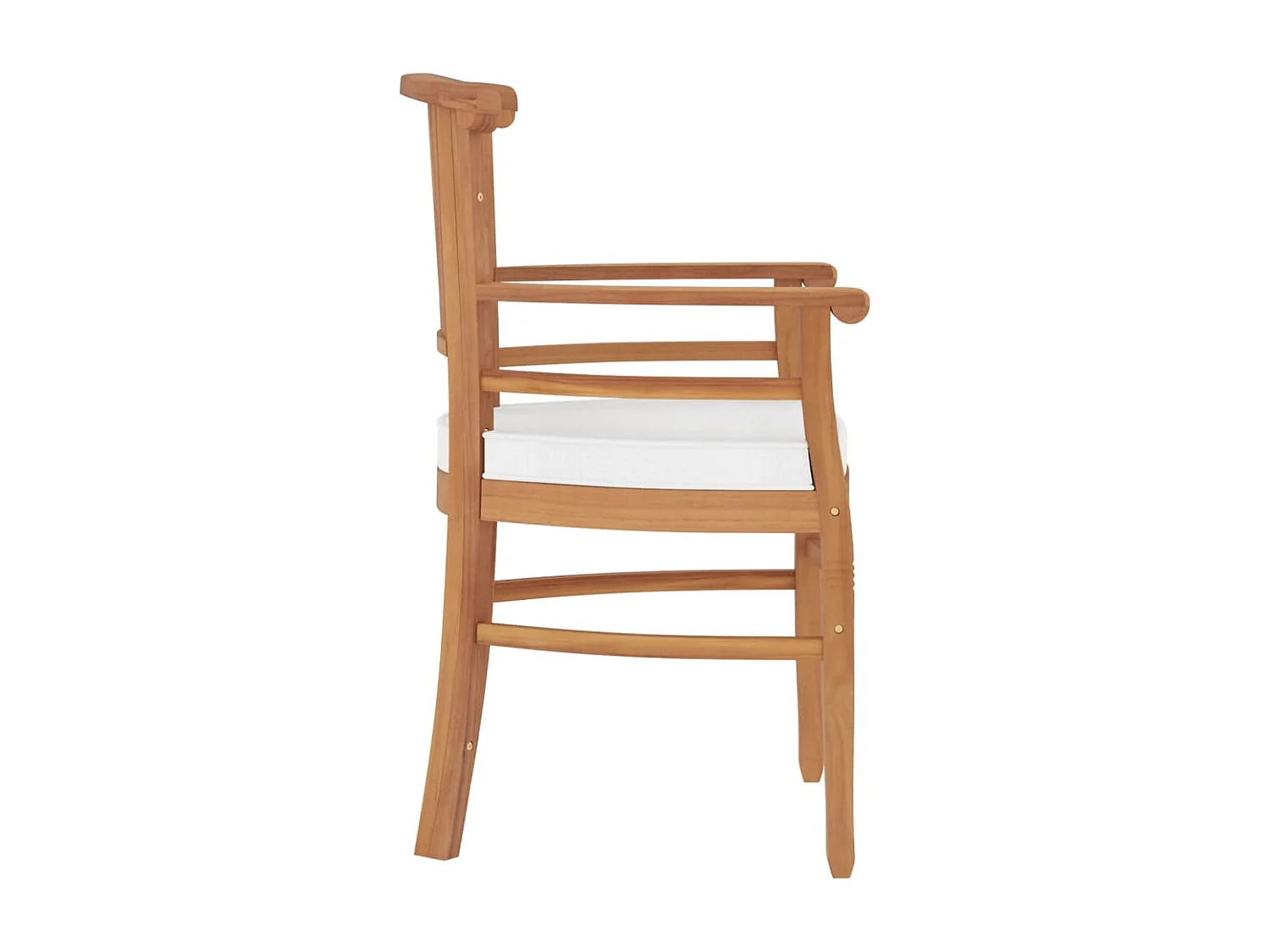 Ensemble à manger de jardin 3 pcs Bois de teck massif