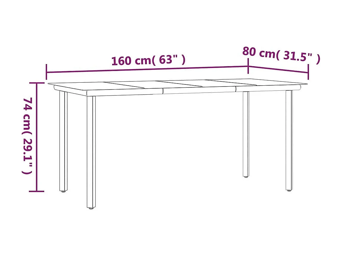 Ensemble à manger de jardin coussins 5 pcs noir et gris
