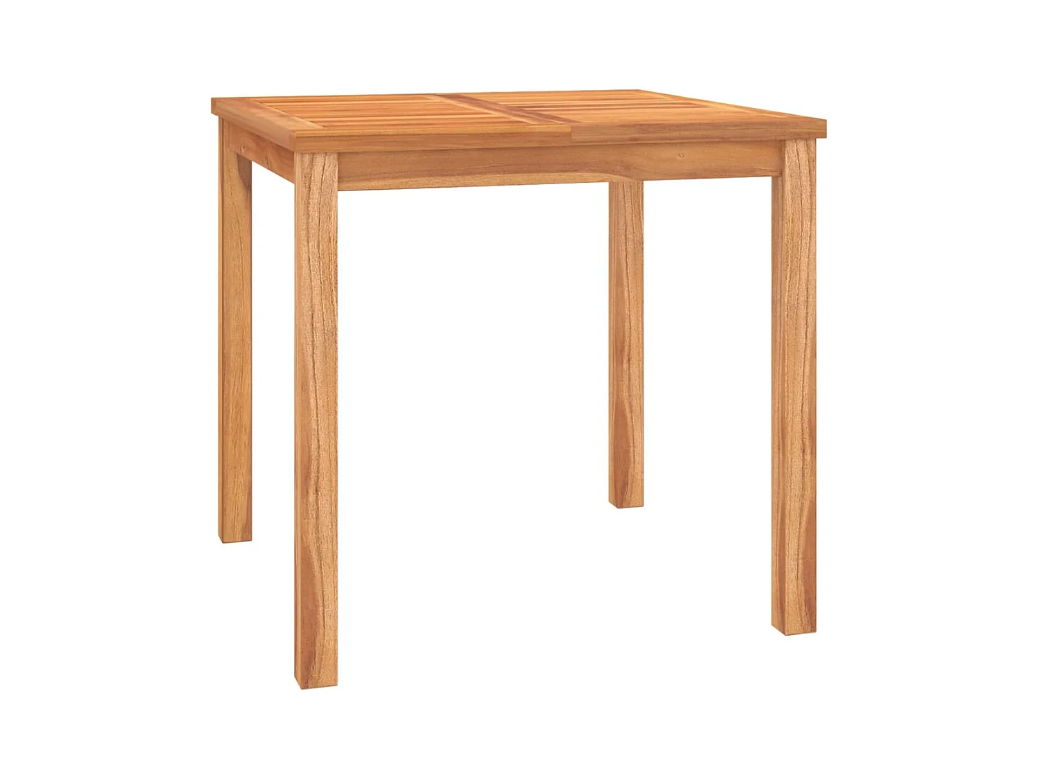 Ensemble à manger de jardin 5pcs Bois de teck massif