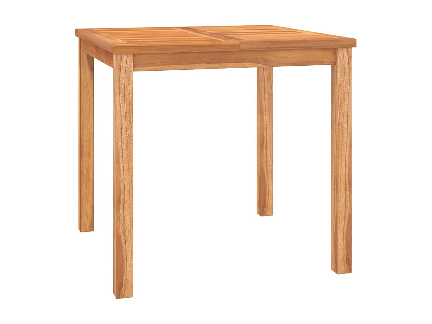 Ensemble à manger de jardin 5pcs Bois de teck massif