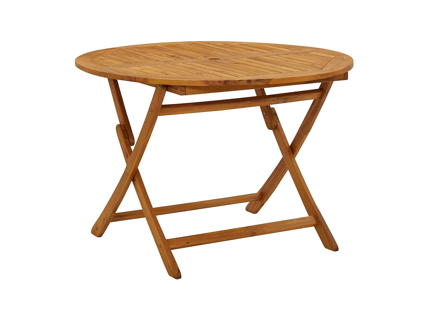 Ensemble de salle à manger de jardin 5 pcs bois d'acacia solide