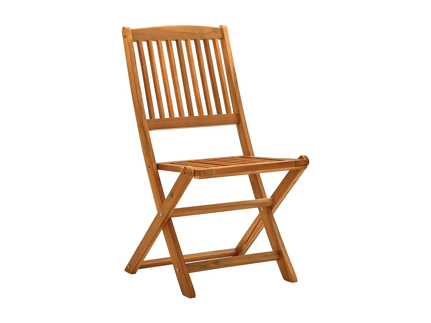 Ensemble de salle à manger de jardin 5 pcs bois d'acacia solide