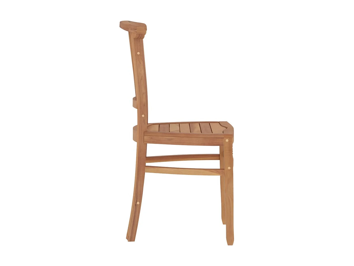 Ensemble à dîner de jardin 5 pcs Bois de teck massif