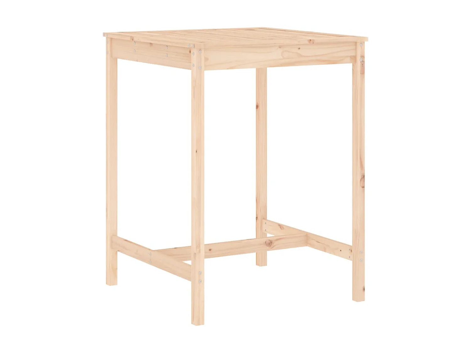 Ensemble de bar de jardin 3 pcs bois de pin massif
