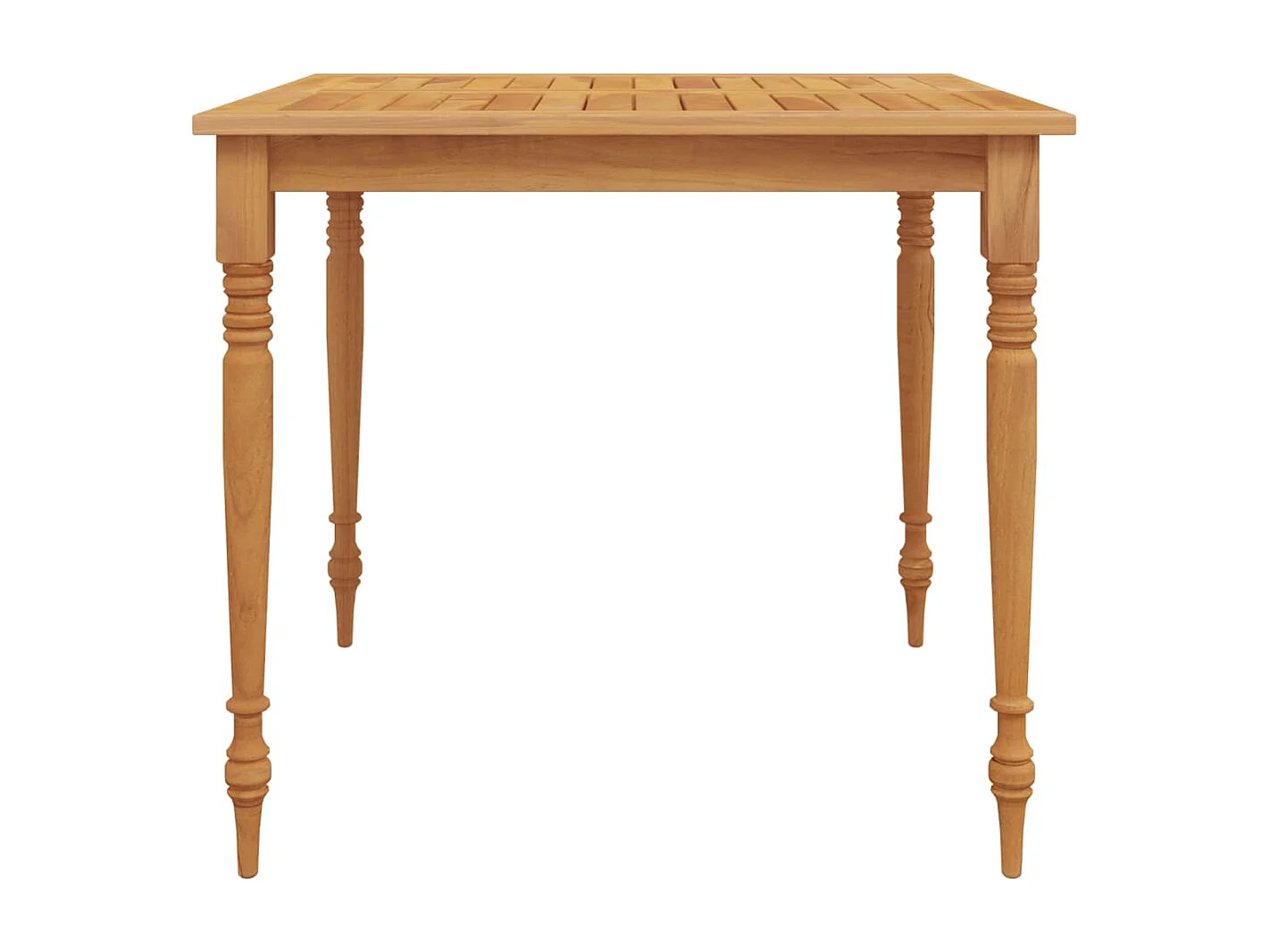 Ensemble à manger de jardin 5 pcs Bois de teck massif