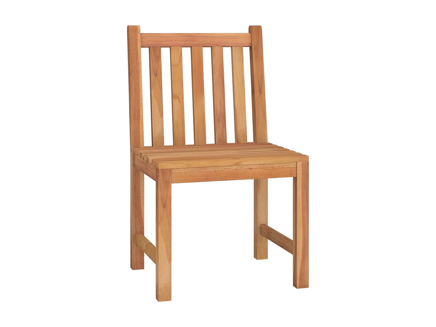 Ensemble à manger de jardin 4 pcs Bois de teck massif