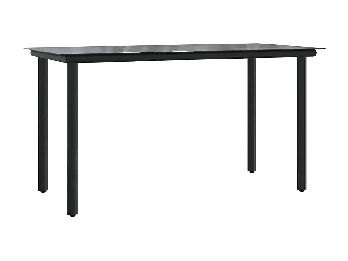 Ensemble à manger de jardin 9 pcs coussins gris résine tressée