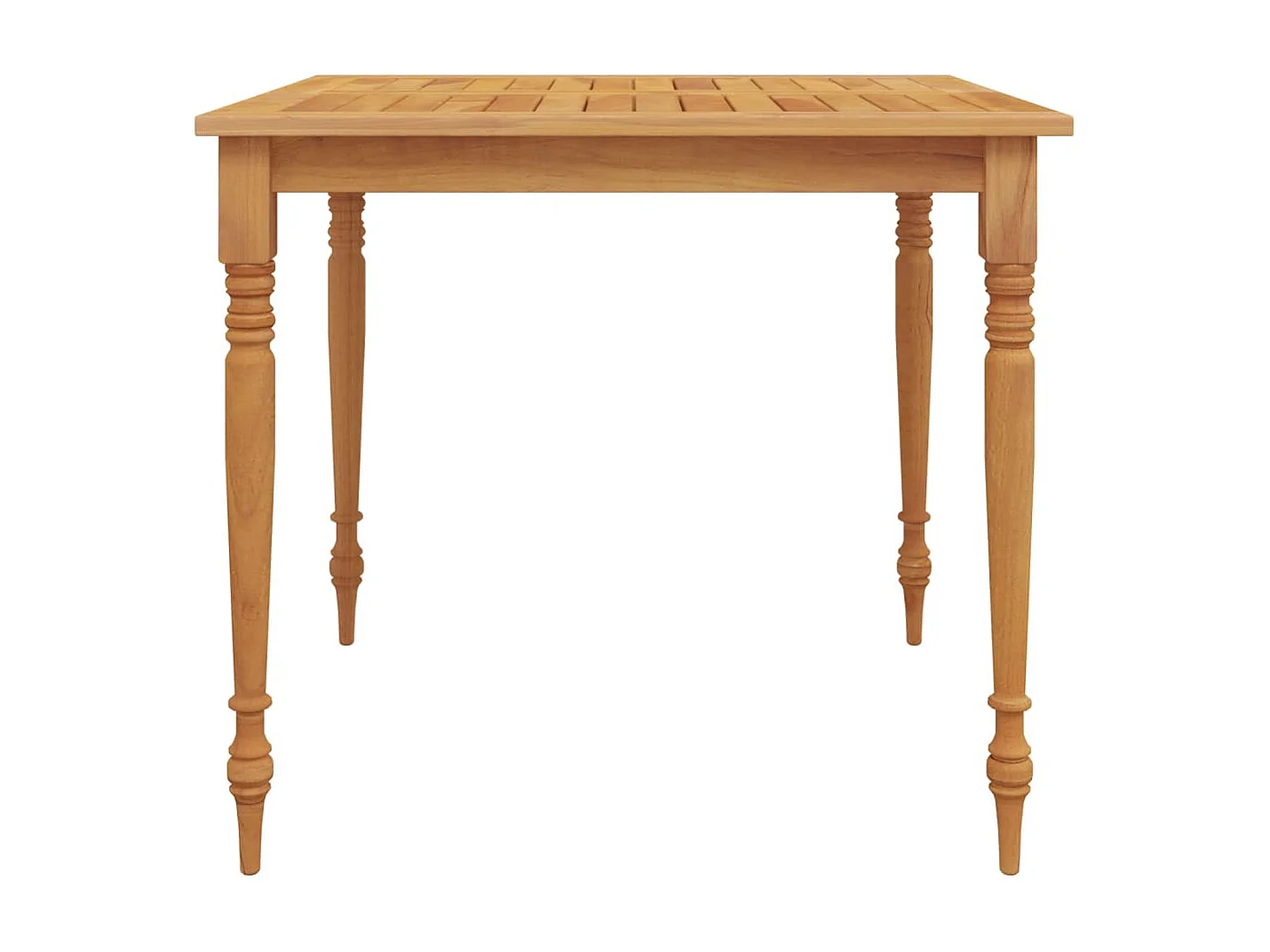 Ensemble à manger de jardin 3 pcs Bois de teck massif