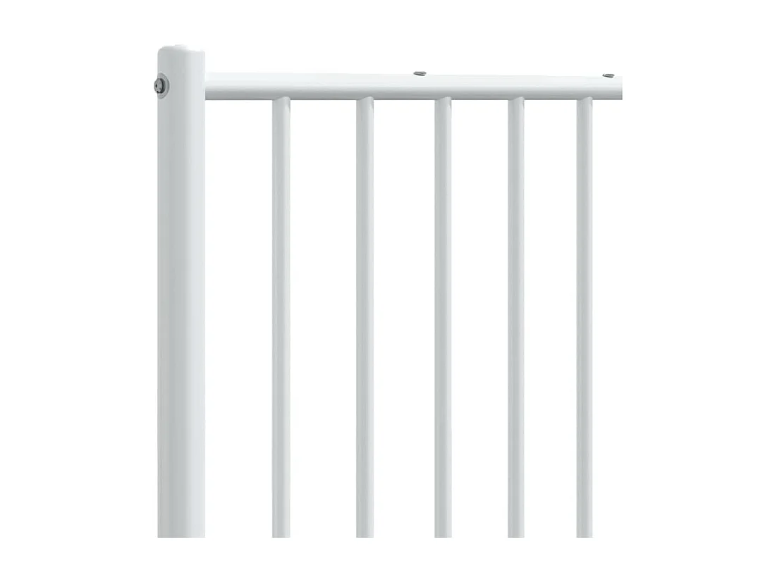 Tête de lit métal blanc 150cm