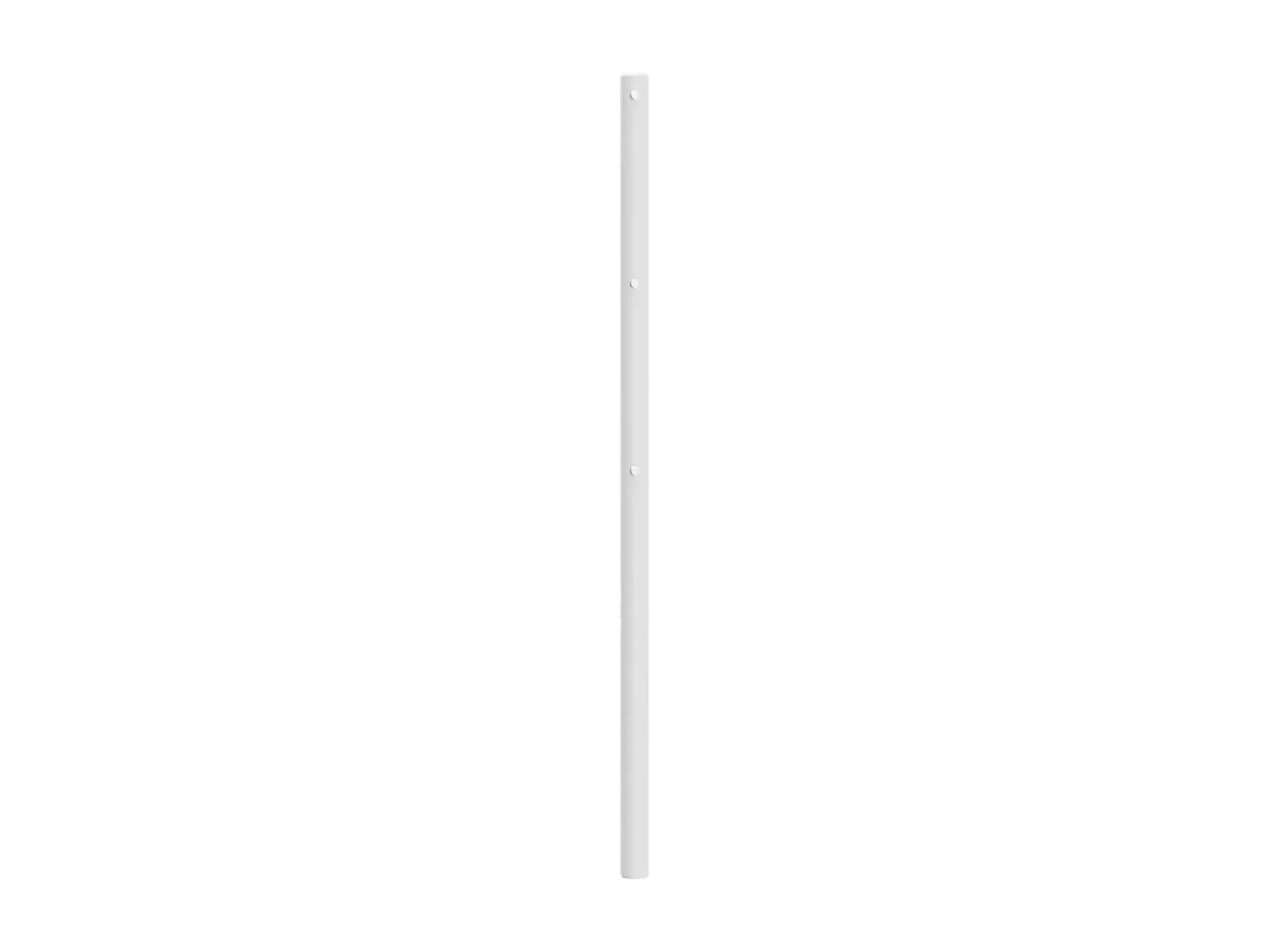Tête de lit métal blanc 120cm