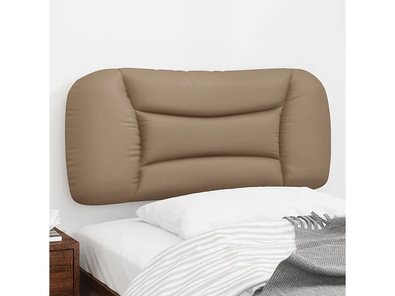 Coussin de tête de lit cappuccino 90cm similicuir