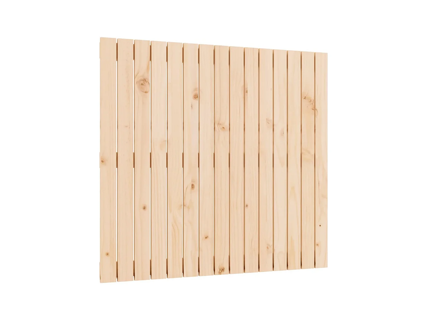 Tête de lit murale 95,5x3x90 Bois massif de pin