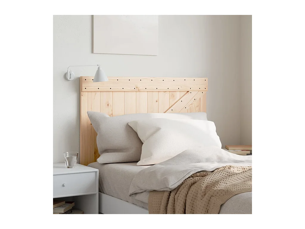 Tête de lit 100x104 bois massif de pin