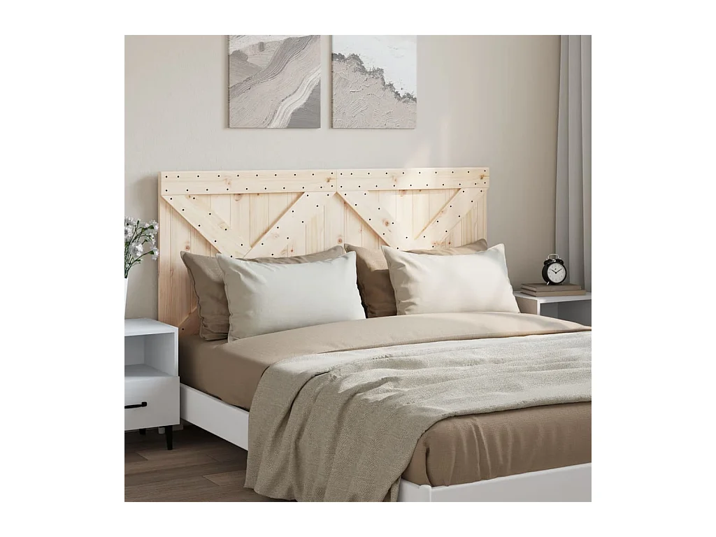 Tête de lit 160x104 bois massif de pin