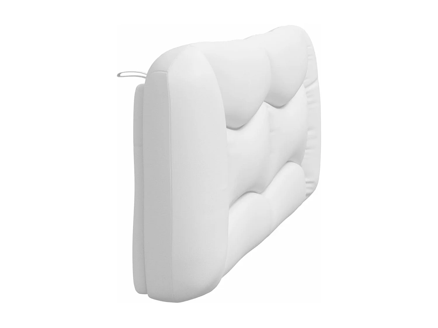 Coussin de tête de lit blanc 180cm similicuir