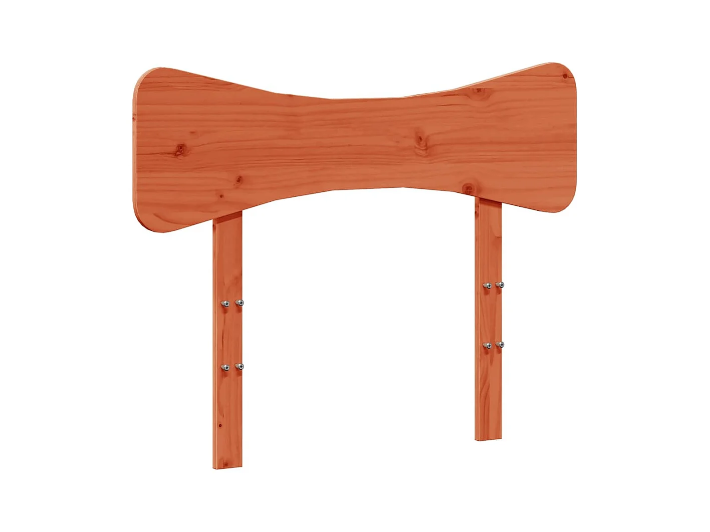 Tête de lit cire marron 100cm bois massif de pin