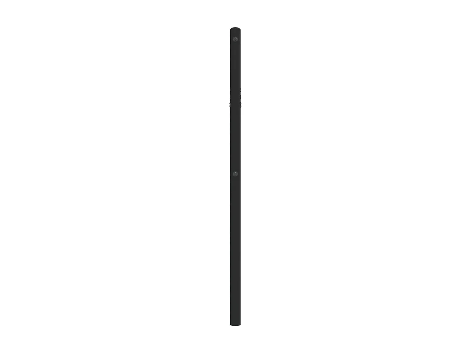 Tête de lit métal noir 107cm