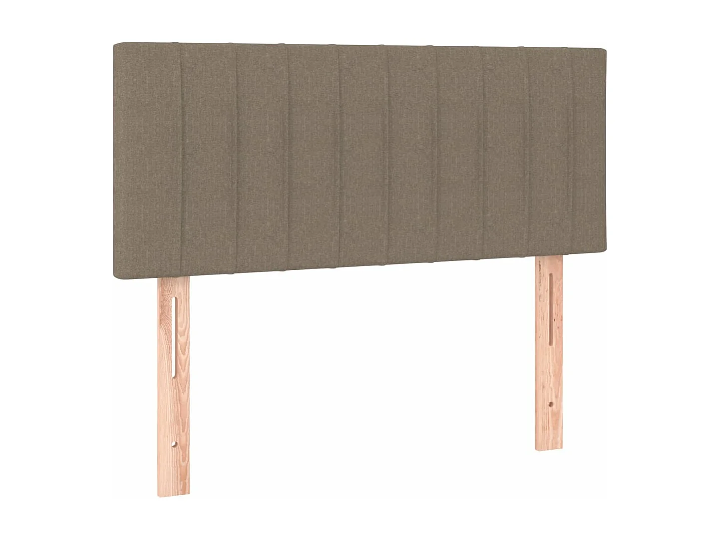 Tête de lit à LED Taupe 90x5x78-88 Tissu