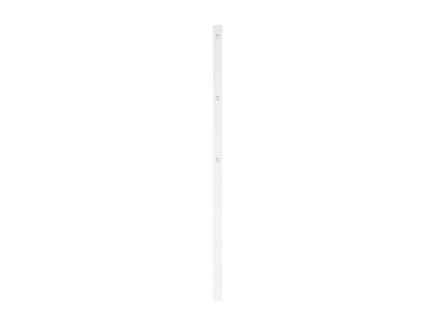 Tête de lit métal blanc 160cm