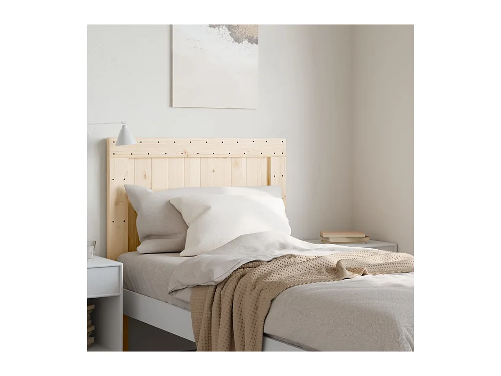 Tête de lit 100x104 bois massif de pin