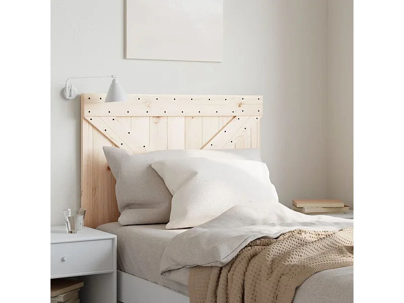 Tête de lit 90x104 bois massif de pin