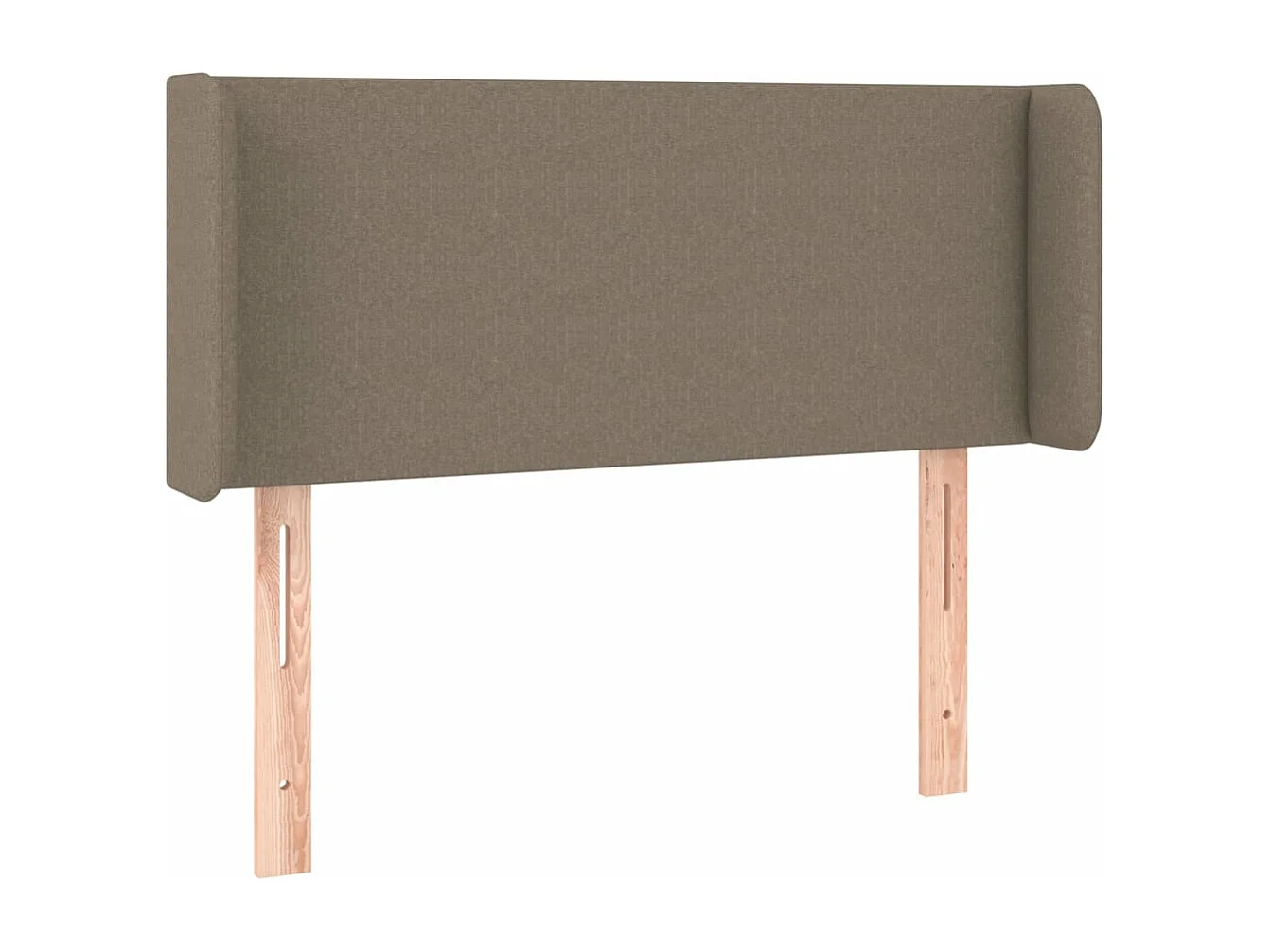 Tête de lit à LED Taupe 83x16x78-88 Tissu