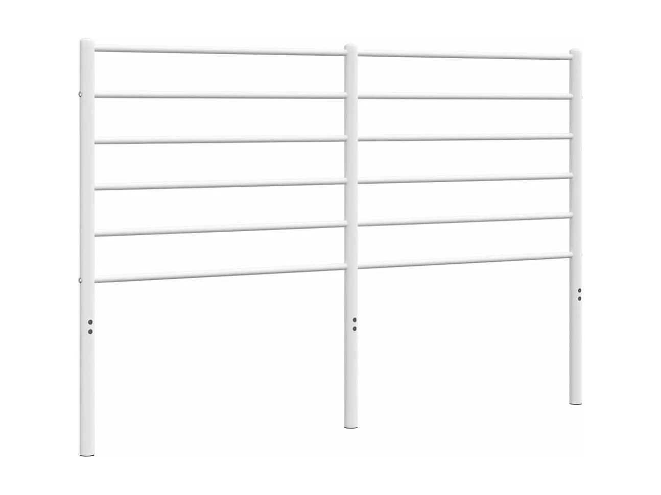 Tête de lit métal blanc 135cm