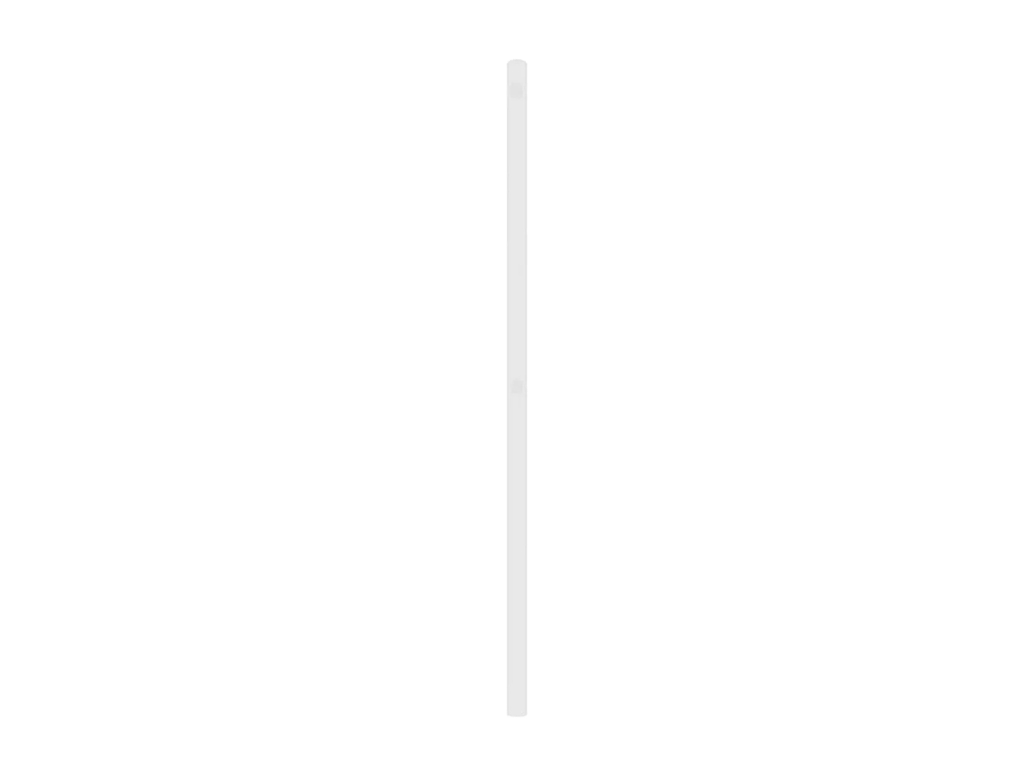 Tête de lit métal blanc 135cm