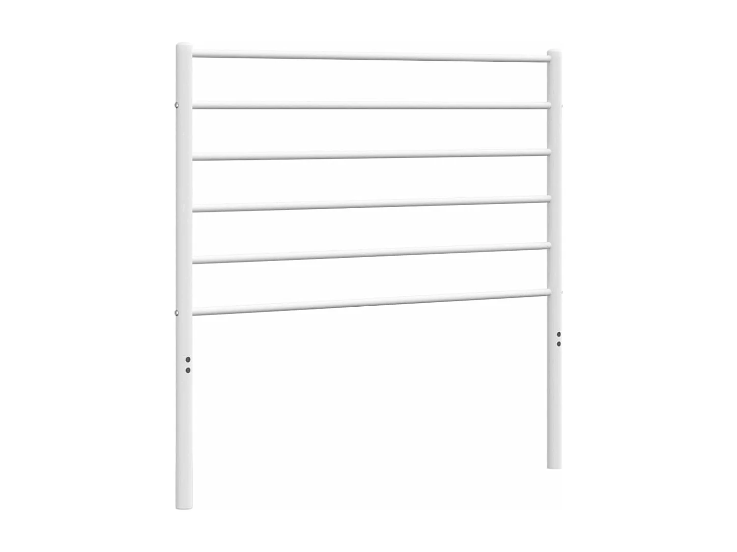 Tête de lit métal blanc 80cm