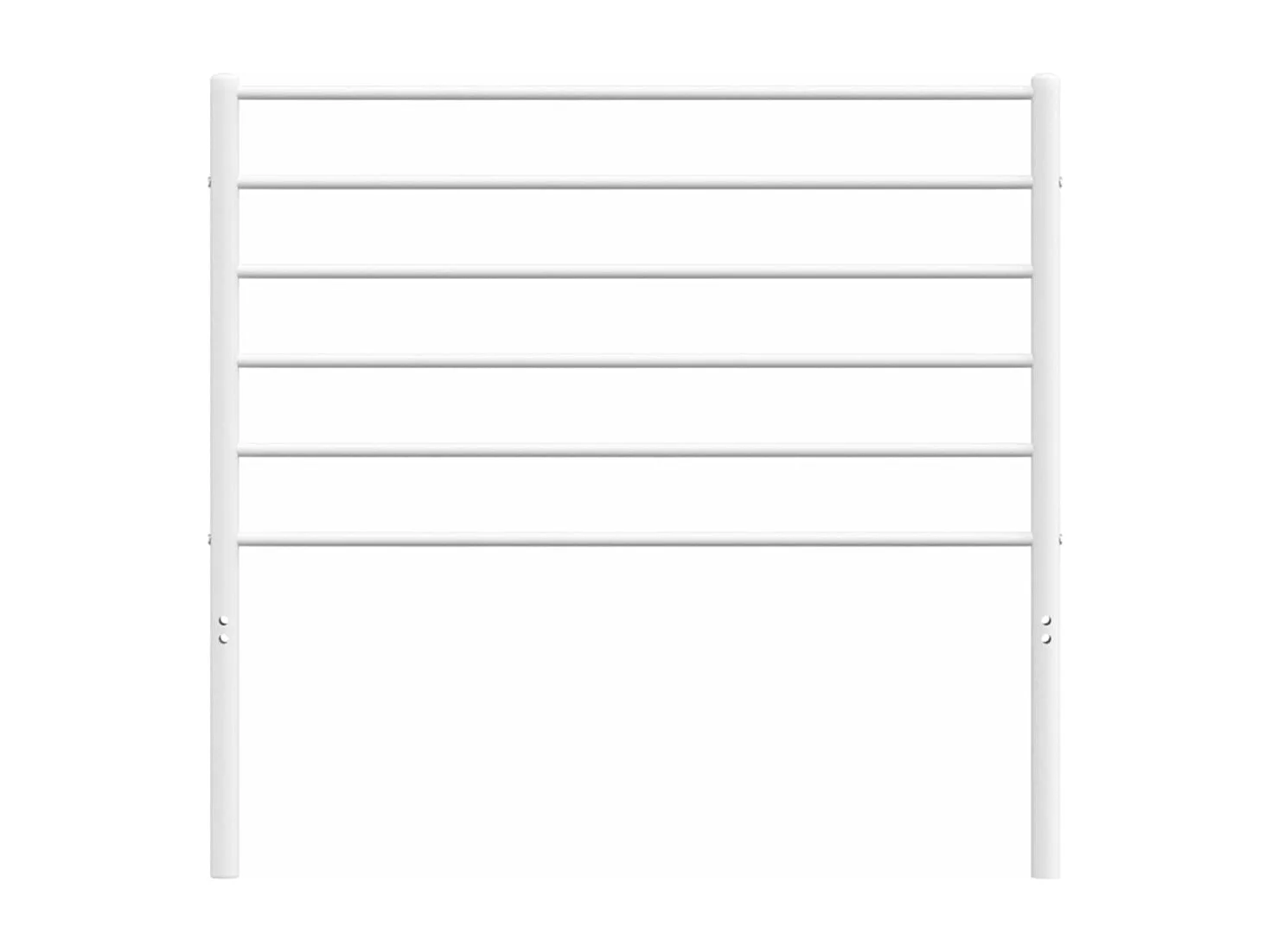 Tête de lit métal blanc 80cm