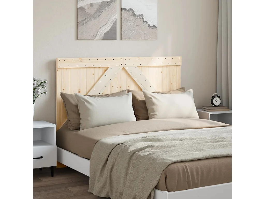 Tête de lit 140x104 bois massif de pin