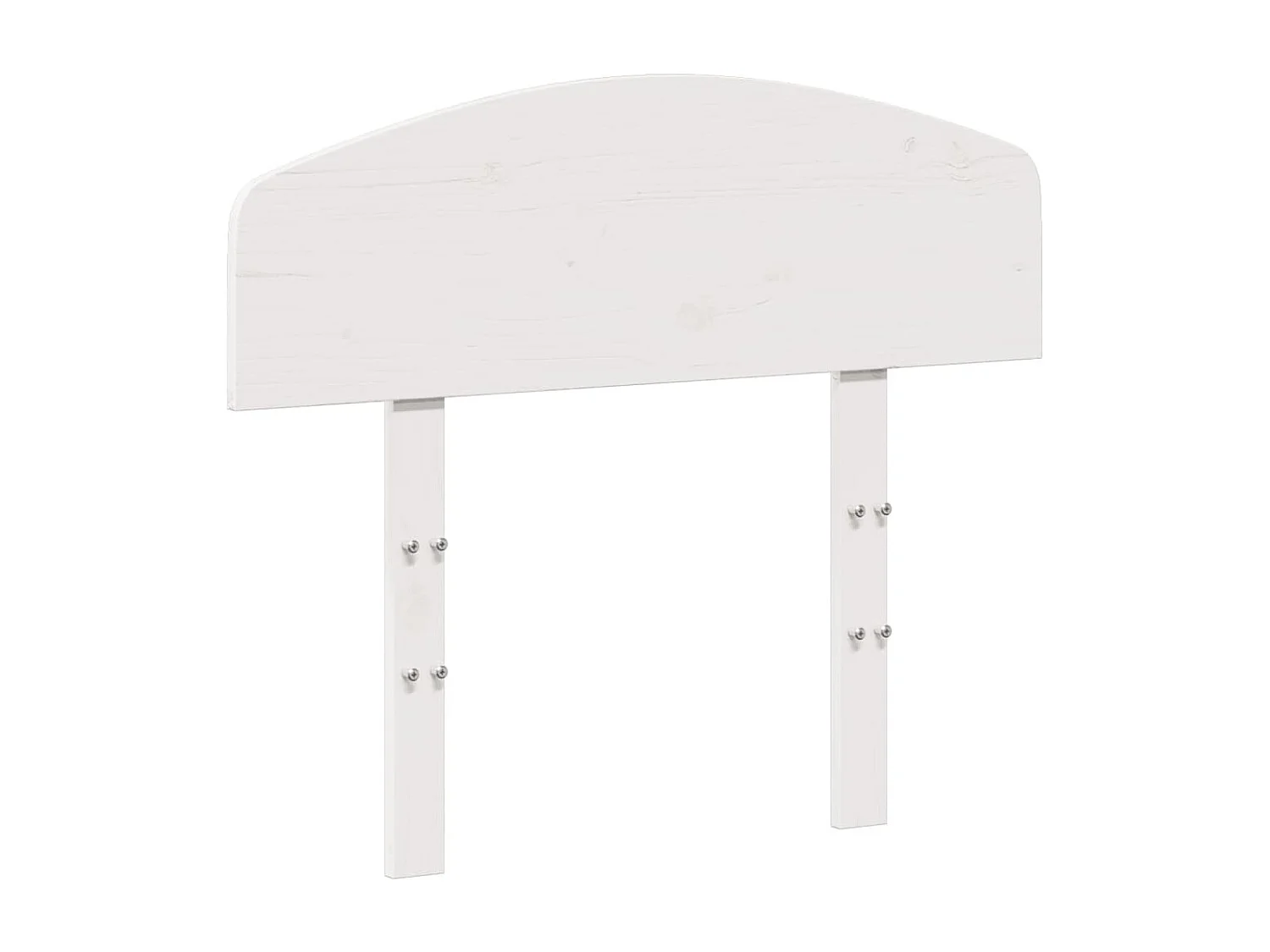 Tête de lit blanc 90cm bois massif de pin