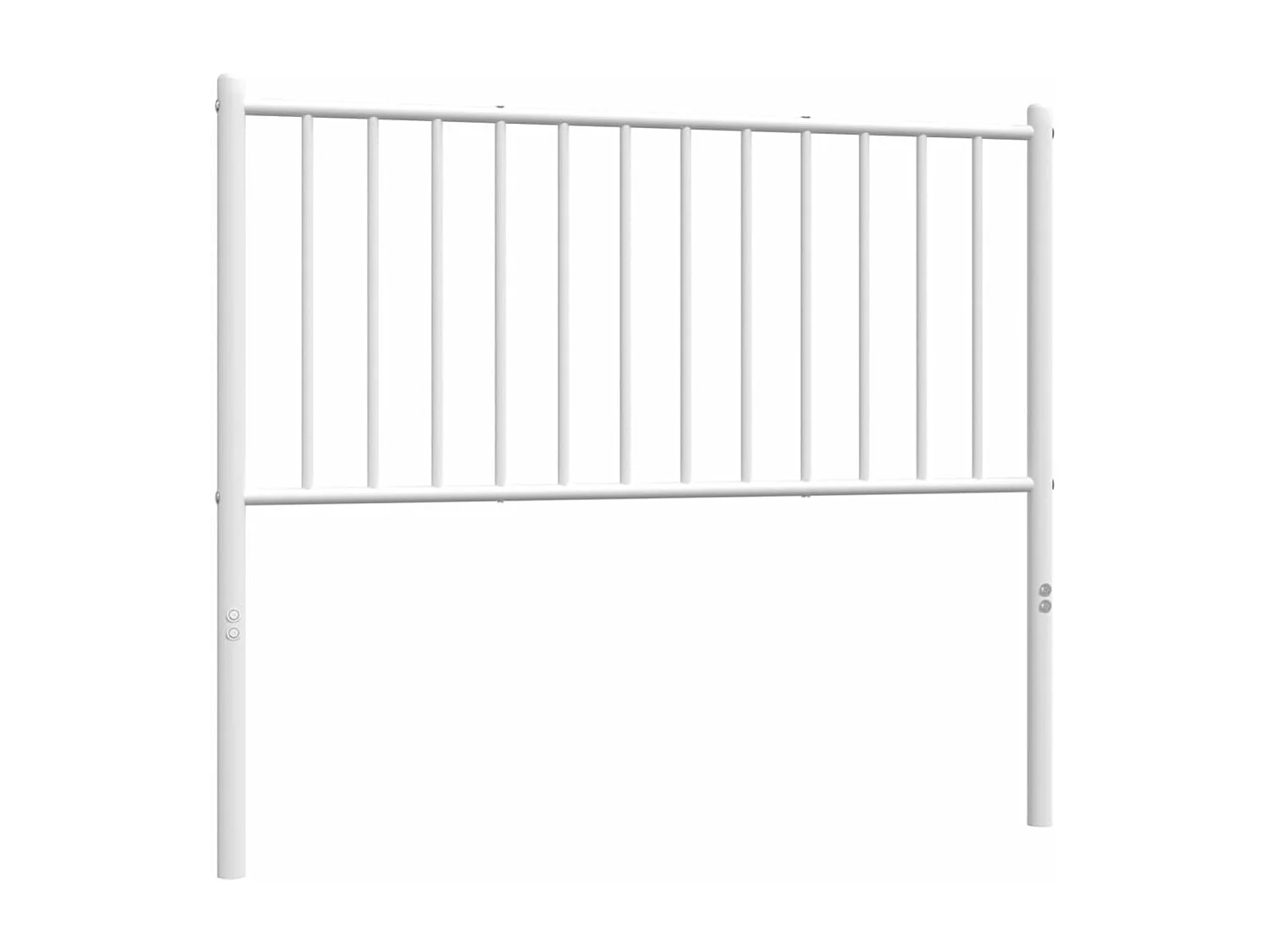 Tête de lit métal blanc 100cm