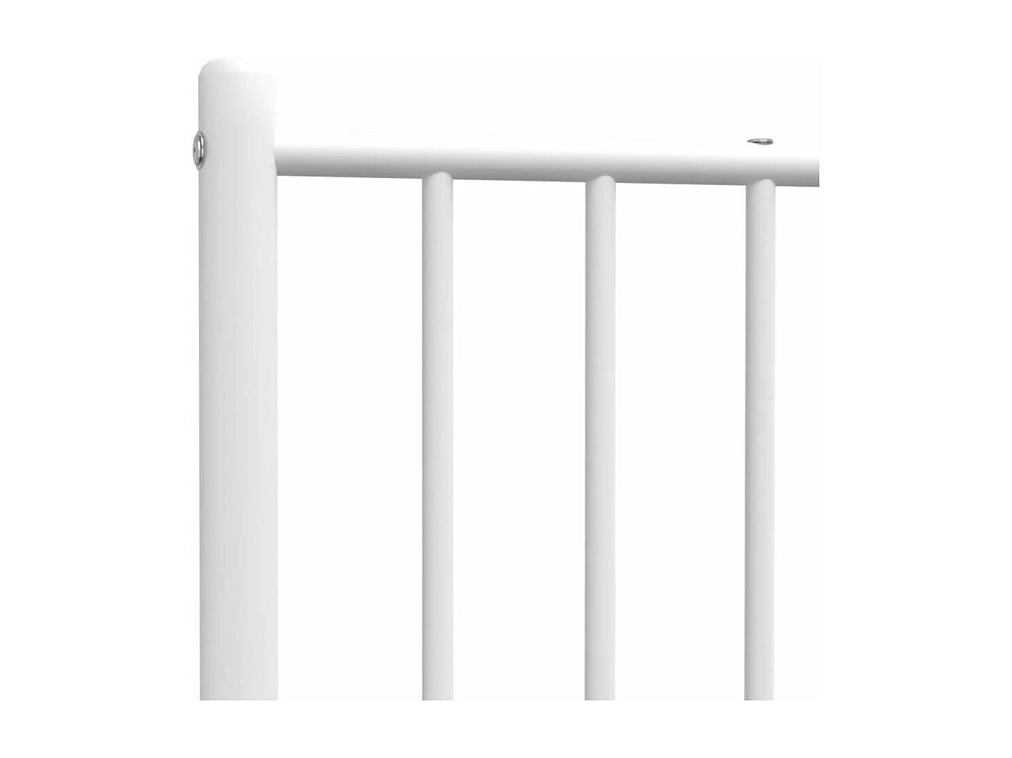 Tête de lit métal blanc 100cm