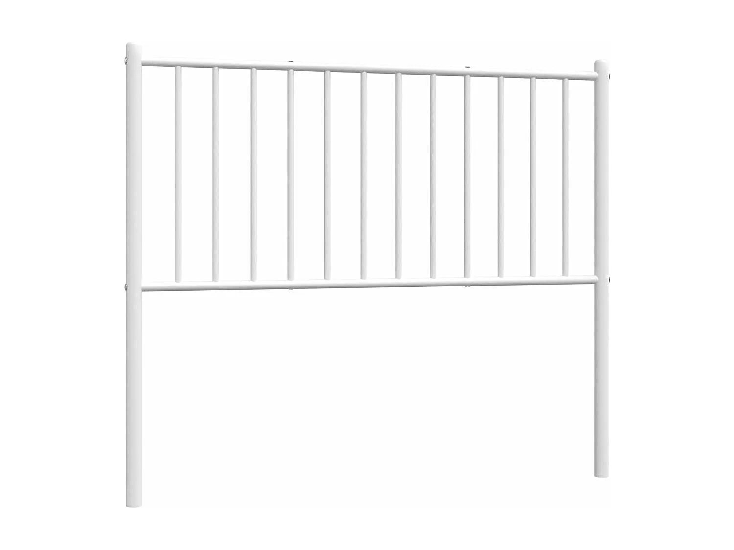 Tête de lit métal blanc 100cm