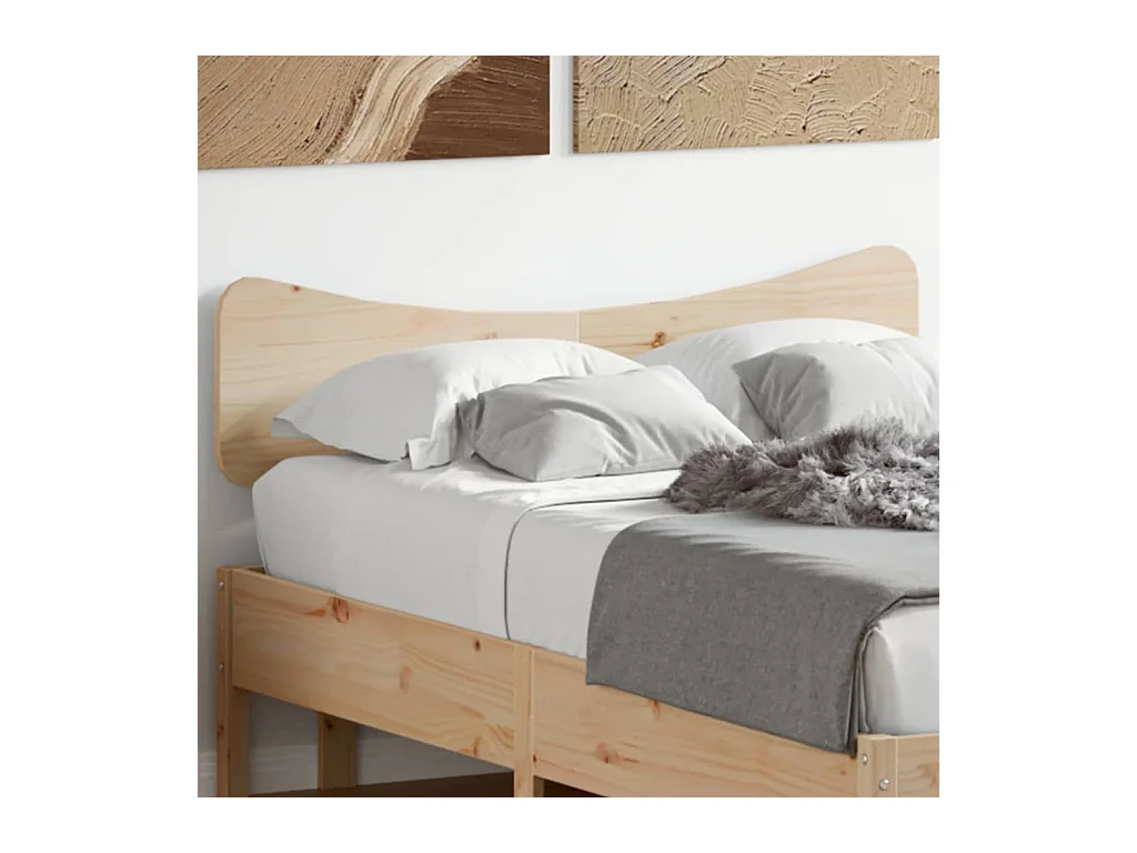 Tête de lit 120cm bois massif de pin