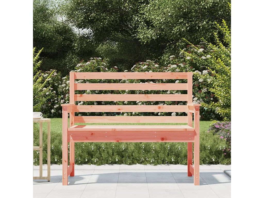 Banc de jardin 109x48x91,5 bois massif de douglas