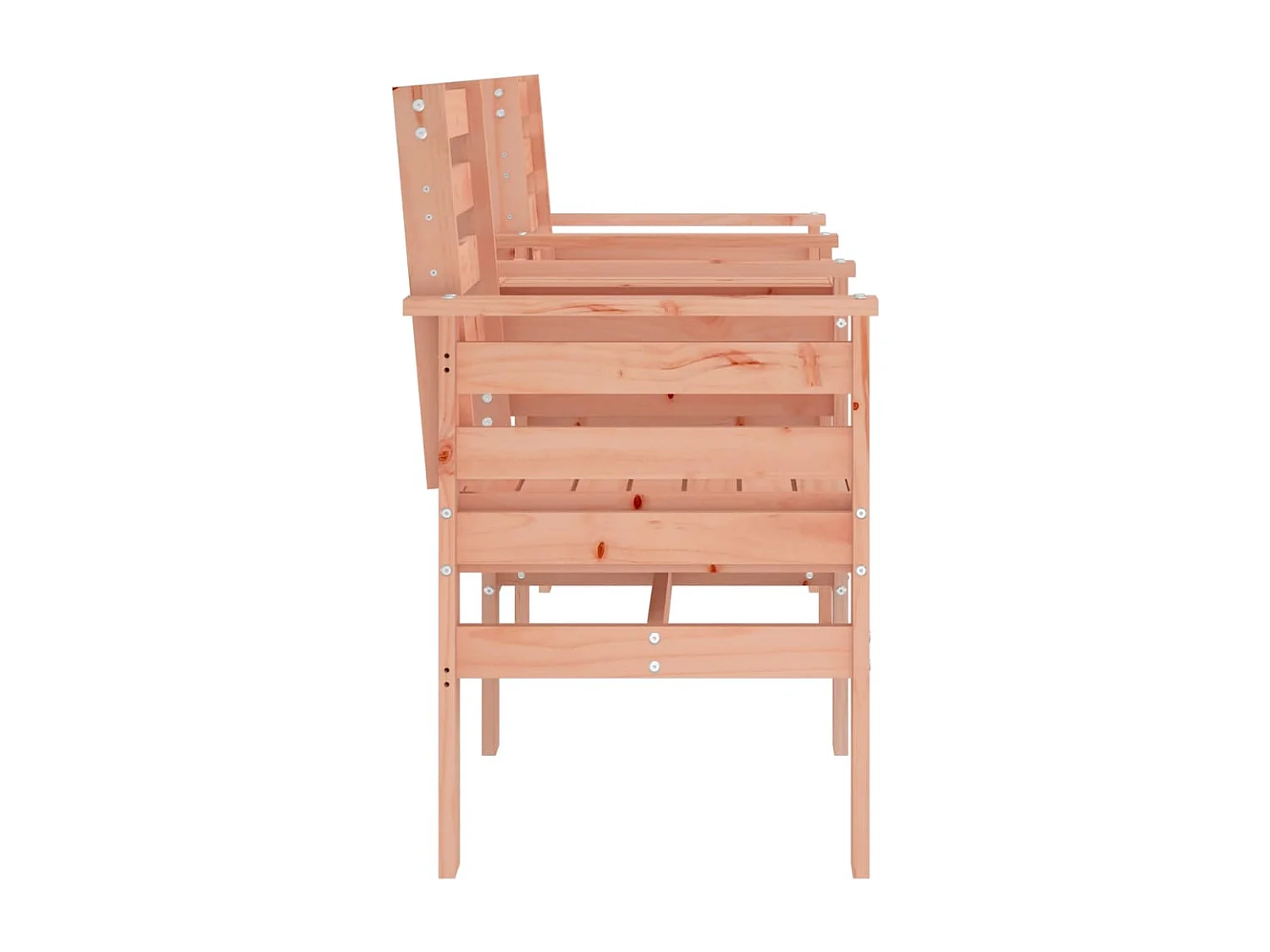 Banc de jardin avec table 2 places bois massif de douglas